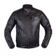 Nyári bőr motoros kabát W-TEC Gradac - fekete