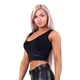 Női crop top Nebbia More than basic! 690 - fehér