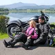 Női softshell motoros kabát W-TEC Alenalla - fekete-rózsaszín