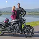 Női softshell motoros kabát W-TEC Alenalla - fekete-rózsaszín