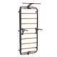 Bordásfal inSPORTline Wootkit 220×86 cm, 8 kör alakú lépcsőfok, falhoz rögzítés, könnyű karbantartás, egyszerű és gyors összeszerelés - szürke