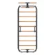 Bordásfal inSPORTline Wootkit 220×86 cm, 8 kör alakú lépcsőfok, falhoz rögzítés, könnyű karbantartás, egyszerű és gyors összeszerelés - szürke