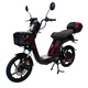 Elektromos robogó W-TEC E-Greta II 12Ah 18",  LED-es világítás, távirányító beépített riasztóval, áttekinthető digitális kijelző, 50 km hatótávolság - fekete