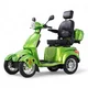 Négykerekű elektromos robogó inSPORTline Antun - fekete - zöld
