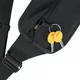 Övtáska FERRINO Snap, praktikus elrendezés, Cordura anyag - fekete