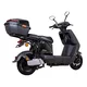 Elektromos robogó W-TEC Raike II 10", fényvisszaverő elemek, LED-világítás, LED kijelző, 65 km hatótávolság, 25 km/h-s végsebesség - fekete-ezüst