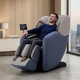 Masszázsfotel inSPORTline Modenico, kihúzható lábtartó, vezérlő LCDkijelzővel, 18 előre beállított program, Bluetooth hangszórók, Zero Gravity pozíció - bézs