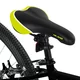 Junior hegyikerékpár Hiland Climber 24", 125-150 cm, sportnyereg, széles MTB-kormány, Shimano hátsó váltó, V-fékek, kettős falú alumínium felnik - fekete