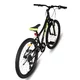 Junior hegyikerékpár Hiland Climber 24", 125-150 cm, sportnyereg, széles MTB-kormány, Shimano hátsó váltó, V-fékek, kettős falú alumínium felnik - fekete