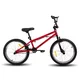 BMX kerékpár Hiland Redeem 20", 12,82 kg, ergonomikus nyereg, Hi-Ten acél alkatrészek,  U-fék rendszer, 20 × 2,125" méretű széles gumiabroncsok - piros - piros