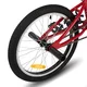 BMX kerékpár Hiland Redeem 20", 12,82 kg, ergonomikus nyereg, Hi-Ten acél alkatrészek,  U-fék rendszer, 20 × 2,125" méretű széles gumiabroncsok - piros