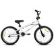 BMX kerékpár Hiland Redeem 20", 12,82 kg, ergonomikus nyereg, Hi-Ten acél alkatrészek,  U-fék rendszer, 20 × 2,125" méretű széles gumiabroncsok - piros - fehér