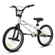 BMX kerékpár Hiland Redeem 20", 12,82 kg, ergonomikus nyereg, Hi-Ten acél alkatrészek,  U-fék rendszer, 20 × 2,125" méretű széles gumiabroncsok - piros