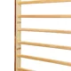 Bordásfal inSPORTline Shapemar 220x90 cm, nagyobb távolság a faltól, tömör bükkfa, 2 x lakkozott felület, tartozékok rögzítésének lehetősége