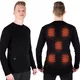 Férfi fűthető felső W-TEC Insulong - fekete