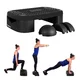 Multifunkciós Aerobic step lépcső  inSPORTline Multifun - fekete