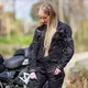 Női motoros kabát W-TEC Progair Lady - fekete-rózsaszín