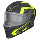Motoros sisak W-TEC Nexwor Graphic, aerodinamikusan kialakított héj, zárható szellőzőrendszer, Pinlock® 70 előkészítés, mikrometrikus csat zárással - szürke - fluo