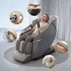 4D masszázsfotel inSPORTline Salvenza, Zero Gravity funkció, Zero Space funkció, LCD kijelző, Bluetooth-hangszórók, 34 masszázs-légpárna - fekete - kávé