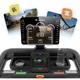 Futópad inSPORTline ZenRun 60, Bluetooth rendszer, Rubber Cushion rezgéscsillapító rendszer, vezeték nélküli telefontöltő, összecsukható szerkezet