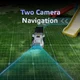 Anthbot N8 vezeték nélküli robotfűnyíró (1500 m²) lombgyűjtővel, vezérlés okosalkalmazáson keresztül, Edge Trimming funkció,  23 literes gyűjtőtartály