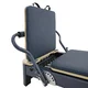 Pilates reformer inSPORTline Comfolder EVO, összecsukható szerkezet, 4 görgő a könnyű mozgatáshoz, karcolásálló váz, levehető háttámla, pilates doboz - bézs