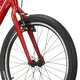 Junior kerékpár Kross LEVEL JR 1.0 24" Gen 007, előkészítés csomagtartóhoz, V-fékek, WANDA gumik, SELLE ROYAL nyereg - piros / tengeri / fényes