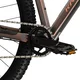 Hegyi kerékpár Kross Level X100  29"  2026, SR Suntour XCM 32 DS rugózó villa, Shimano MT200 hidraulikus tárcsafékek,  VELO Double Density markolatok - szürke / barna / matt