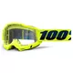 Motocross szemüveg 100% Accuri 2 - Mifflin sötétkék, átlátszó plexi
