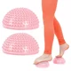Egyensúly és masszázs félgömb lábakra inSPORTline Uossia - világos rózsaszín