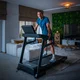 Futópad inSPORTline ZenRun 80, TFT képernyő, 4 lóerő, max.150kg, futófelület 150x51cm, 52 program, HRC, Kinomap, SilentBlock, okosfunkciók