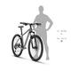 KELLYS SPIDER X30 29" mountain bike – 2026-os modell - króm szürke
