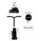 Freestyle roller Skids Control Carbon, ABEC 5 csapágyak, 100 mm-es PU gumikerekek, BMX kormány acélból