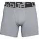 Férfi boxer alsó Under Armour Charged Cotton 6in 3 pár - Mod Gray Medium Heather