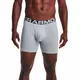 Férfi boxer alsó Under Armour Charged Cotton 6in 3 pár - Mod Gray Medium Heather