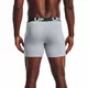 Férfi boxer alsó Under Armour Charged Cotton 6in 3 pár - Mod Gray Medium Heather