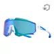 Sport napszemüveg Altalist Kizuna Polarized - fehér-kék kék üveggel - fehér-kék kék üveggel
