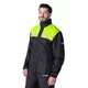 Motoros esőkabát W-TEC Rinstop, állítható ujjak, összehajtható, kopásálló, húzózsinór, Visionight fényvisszaverő elemek - fekete-fluo