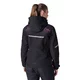 Női softshell motoros kabát W-TEC Annorack Lady, AirVent rendszer, Visionight fényvisszaverő elemek, szélálló softshell anyag, Air Mesh hálós bélés - fekete-homokszínű