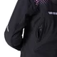 Női softshell motoros kabát W-TEC Annorack Lady, AirVent rendszer, Visionight fényvisszaverő elemek, szélálló softshell anyag, Air Mesh hálós bélés - fekete-homokszínű