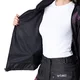 Női softshell motoros kabát W-TEC Annorack Lady, AirVent rendszer, Visionight fényvisszaverő elemek, szélálló softshell anyag, Air Mesh hálós bélés - fekete-homokszínű