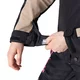 Női softshell motoros kabát W-TEC Annorack Lady, AirVent rendszer, Visionight fényvisszaverő elemek, szélálló softshell anyag, Air Mesh hálós bélés - fekete-homokszínű