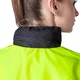 Motoros esőkabát W-TEC Rinstop, állítható ujjak, összehajtható, kopásálló, húzózsinór, Visionight fényvisszaverő elemek - fekete-fluo