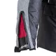 Férfi motoros kabát W-TEC Tomret - fekete-szürke