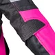 Női softshell motoros kabát W-TEC Alenalla - fekete-rózsaszín