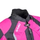 Női softshell motoros kabát W-TEC Alenalla - fekete-rózsaszín