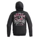 Férfi kapucnis pulcsi W-TEC Black Heart Vintage Iron Hoodie - fekete