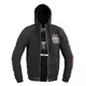 Férfi kapucnis pulcsi W-TEC Black Heart Vintage Iron Hoodie - fekete