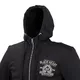 Férfi Aramid-szálas kapucnis felső W-TEC Black Heart Kustom Kulture Hoodie - fekete