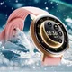 Okosóra inSPORTline Manzon, tartós fémtest, AMOLED kijelző, alkalmas úszáshoz, cserélhető szíj